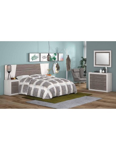 Dormitorio Lara 43 Andersen pino-Gris