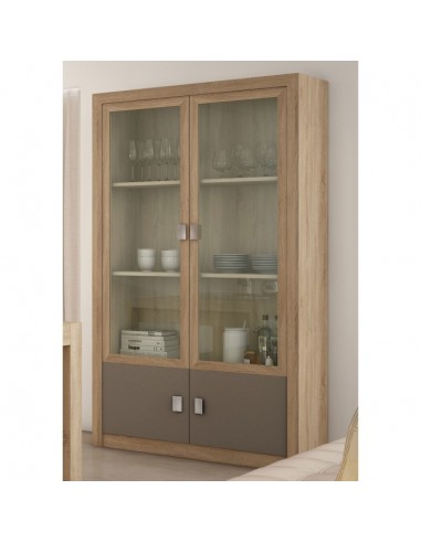 Vitrina Cambrian-Moka 200x96 Cm.