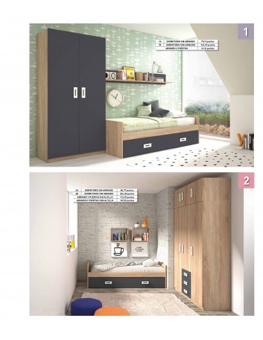 dormitorio nº1 de 2/Puertas y...