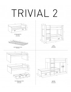 CAMA TREN TRIVIAL Nº2 COLOR... 2