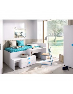 CAMA COMPACTA CON 2...