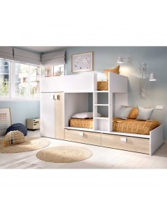 CAMA TREN 2 CAMAS MATT...