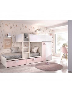 CAMA TREN 2 CAMAS MATT...