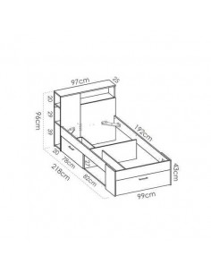 CAMA COMPACTA + SOMIER ECO... 2