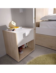 MESITA 1 CAJON NATURAL /...