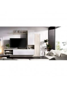 SALÓN ELM TV COMPACTO GRIS...