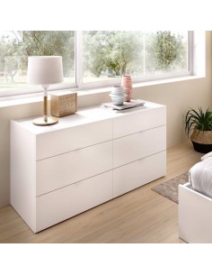 COMODA DOBLE 6 CAJONES GIA...