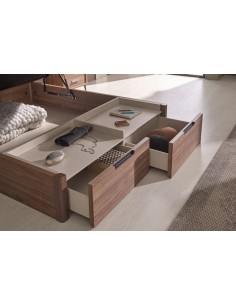 Canape madera con 2 cajones... 2