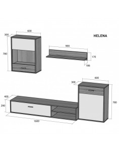 Composición única Helena 2