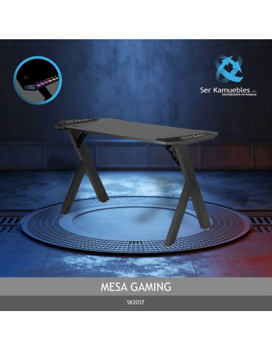 Mesa Gaming GAMER CON LUCES 140x60x73...
