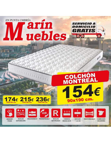 COLCHON MONTREAL OFERTA  ¡¡¡¡ MEJOR...