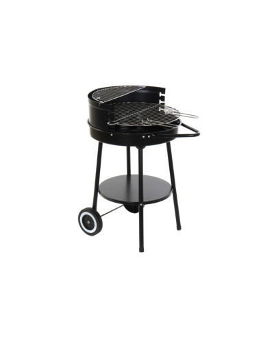 BARBACOA METAL PLASTICO 59X49,5X82 NEGRO