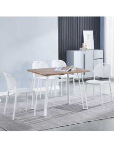 Conjunto mesa + 5 sillas... 2