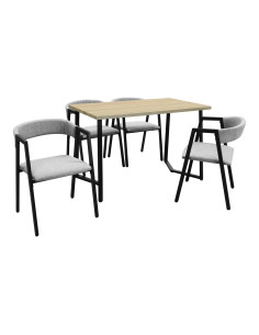CONJUNTO MESA + 4 SILLA -...