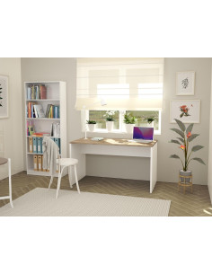 MESA BICOLOR BLANCO-ROBLE... 2