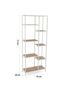 ESTANTERIA 8 ALTURAS BLANCA... 2