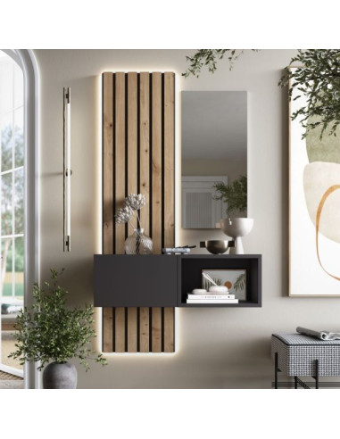 Recibidor completo con luz led...