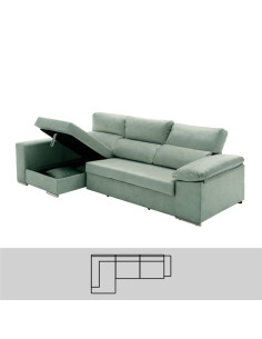 CHAISE LONGUE 265 cm - MOD....